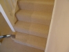Carpet cleaning on stairs